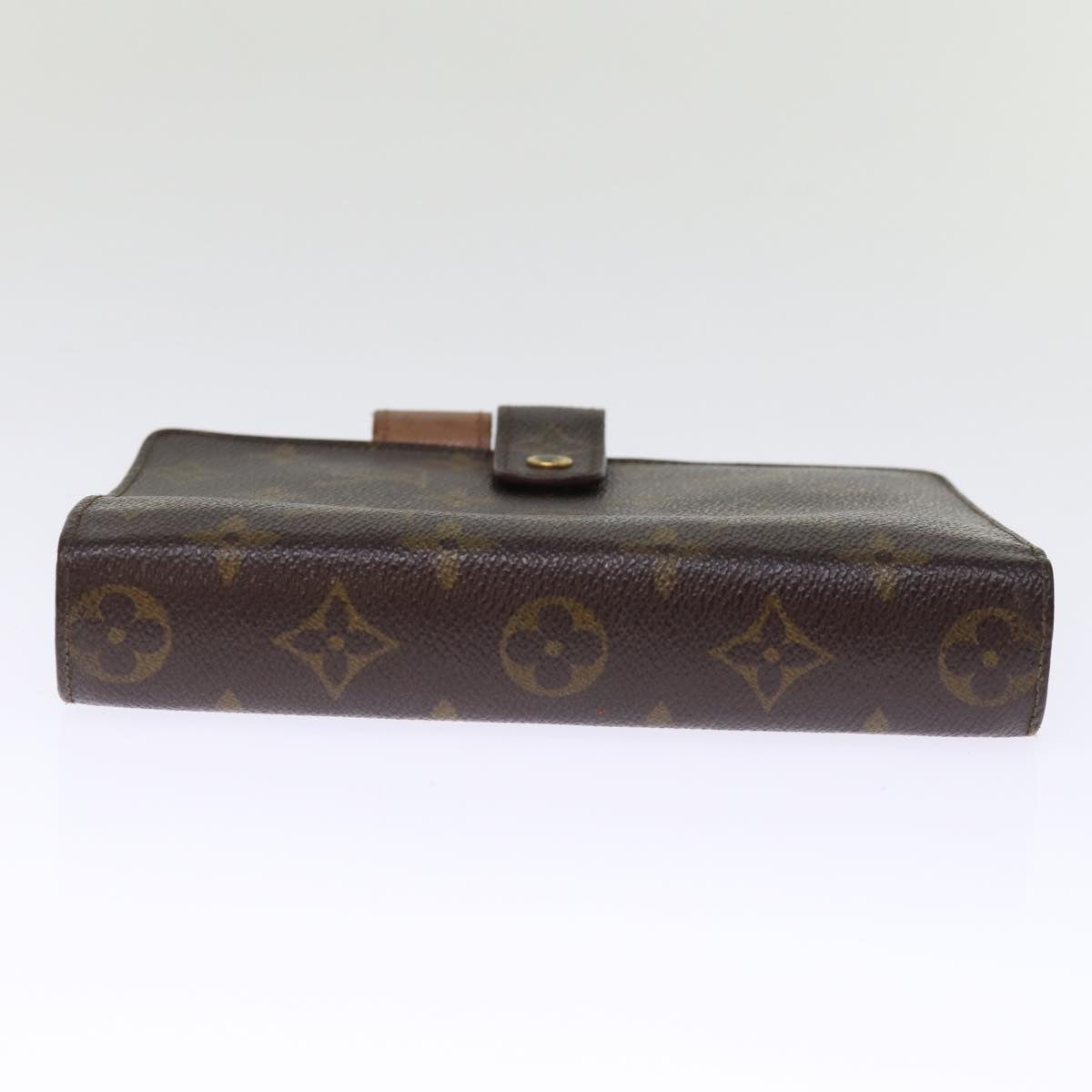 LOUIS VUITTON Monogram Agenda MM Day Planner Cover R20105 LV hk1285