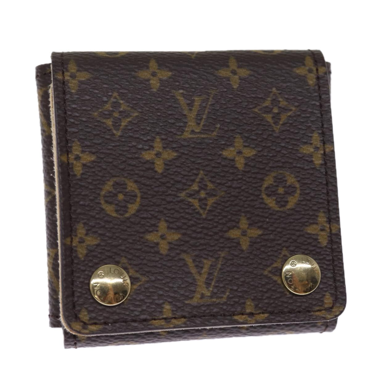 LOUIS VUITTON Monogram Jewelry Case Jewelry Box LV hk1329