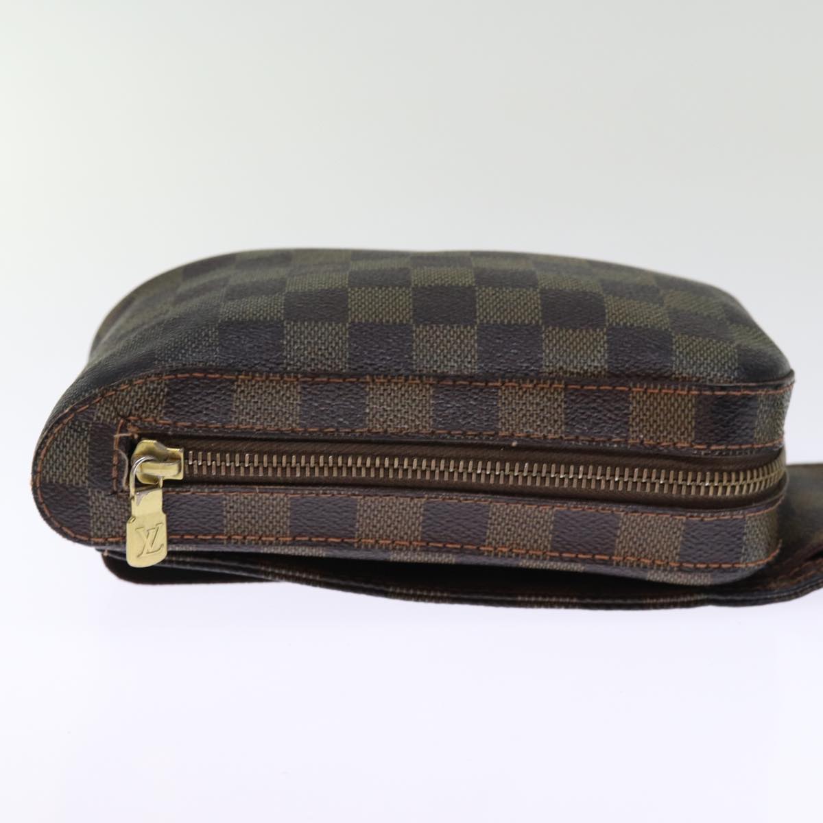 LOUIS VUITTON Damier Ebene Geronimos Shoulder Bag N51994 LV hk1335