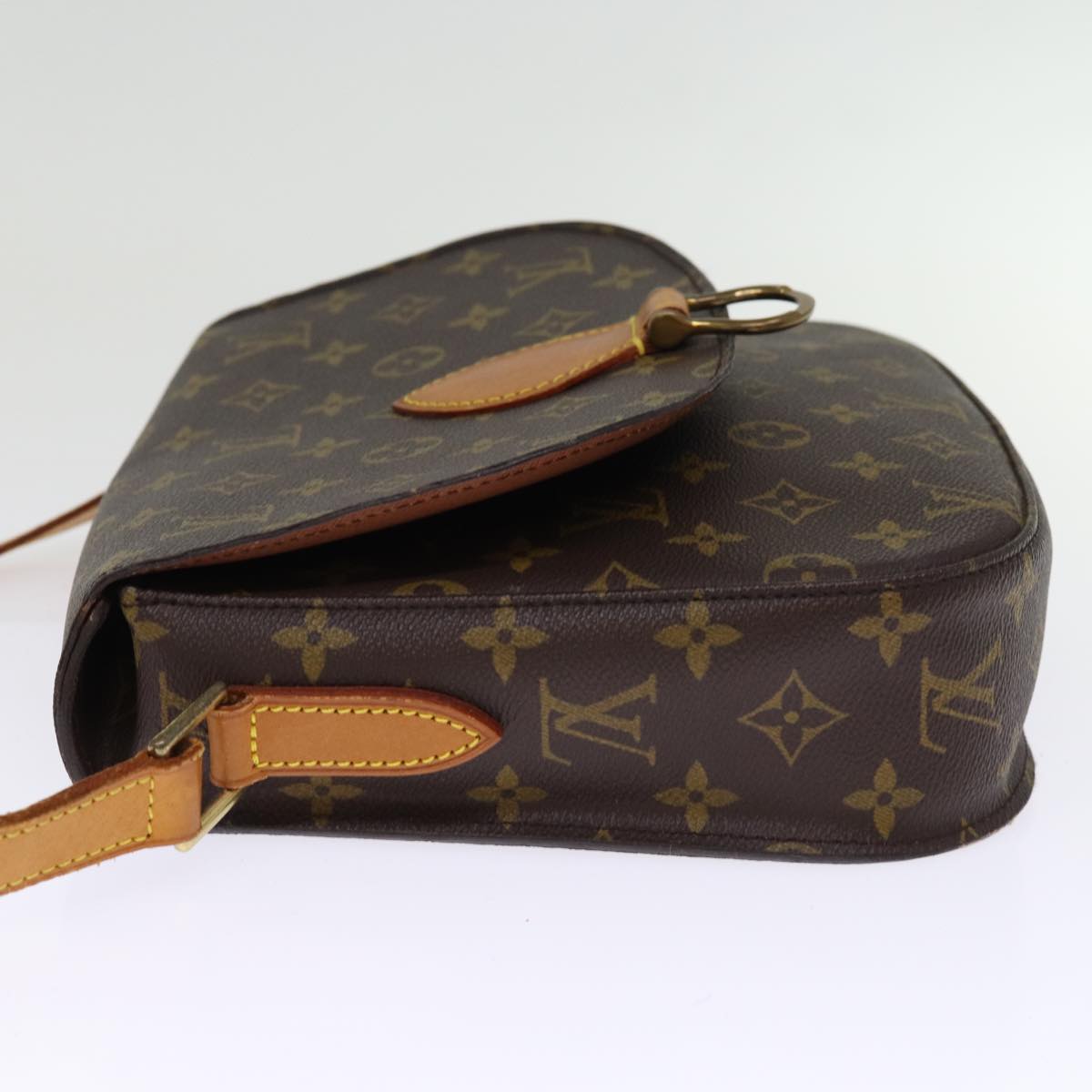 LOUIS VUITTON Monogram Saint Cloud GM Shoulder Bag M51242 LV hk1336