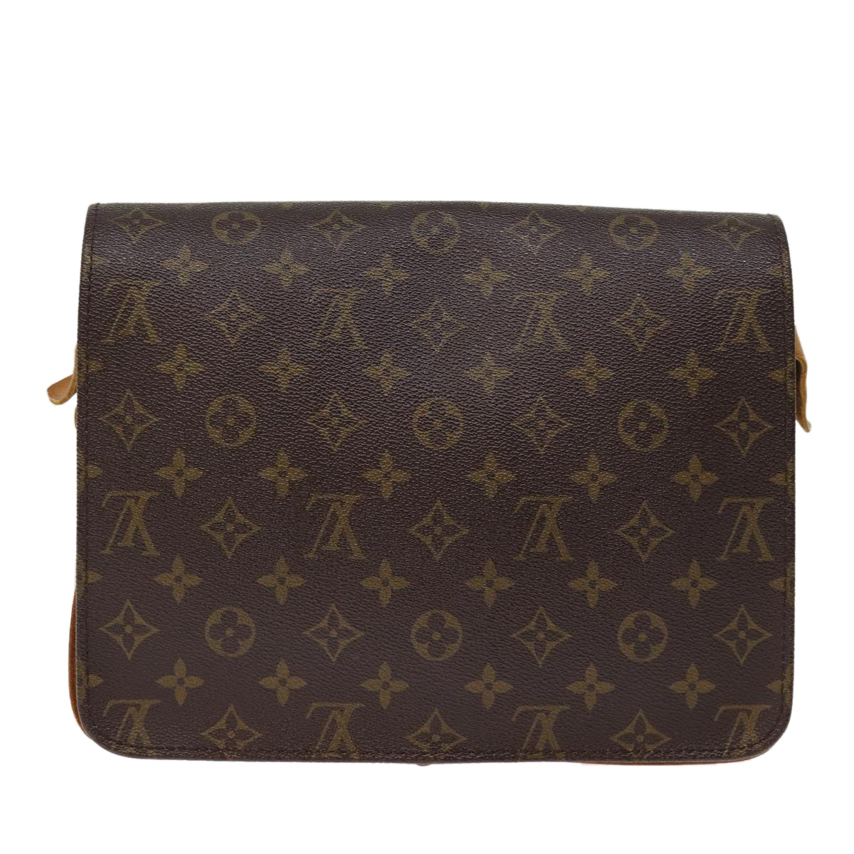 LOUIS VUITTON Monogram Cartouchiere GM Shoulder Bag Vintage M51252 hk1339