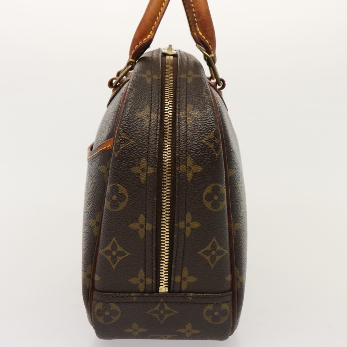 LOUIS VUITTON Monogram Trouville Hand Bag M42228 LV hk1348