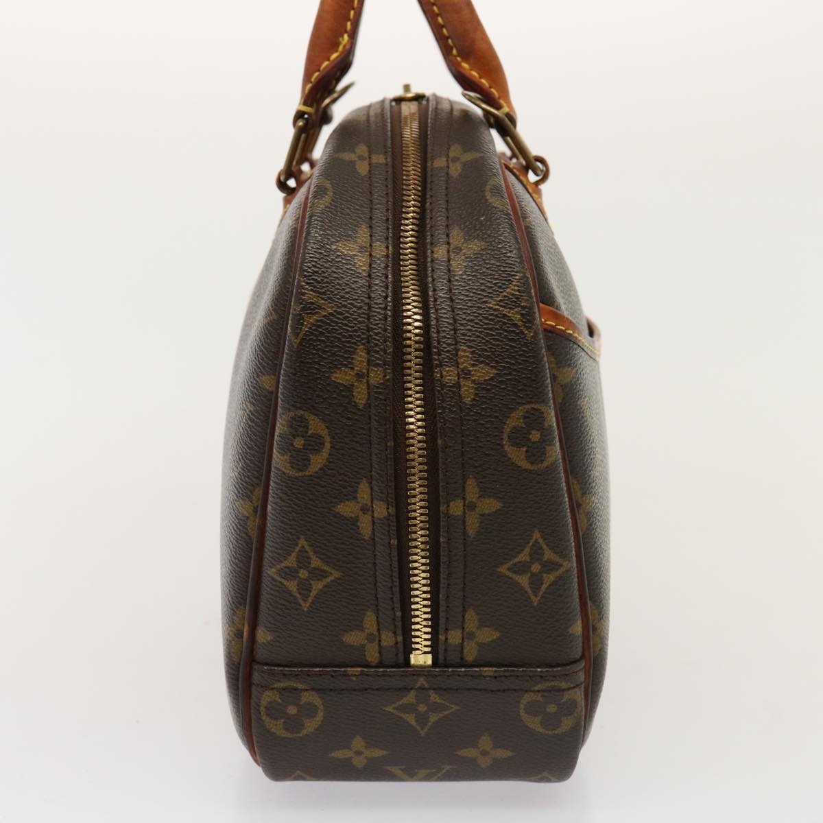 LOUIS VUITTON Monogram Trouville Hand Bag M42228 LV hk1348