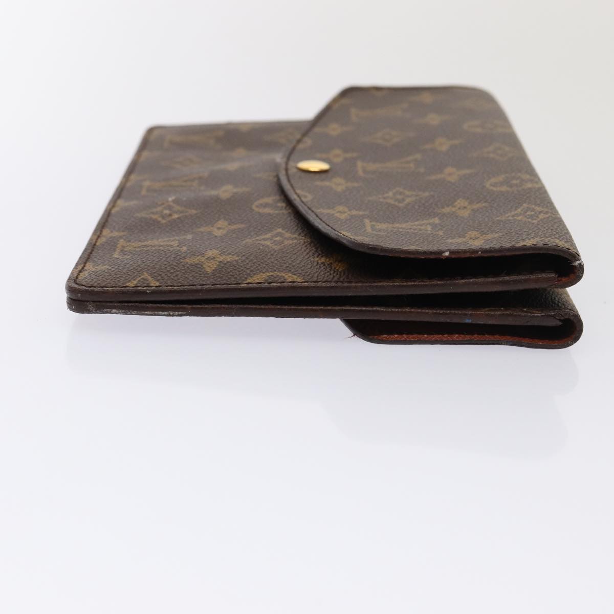 LOUIS VUITTON Monogram Double Rabat Shoulder Bag M51815 LV hk1452