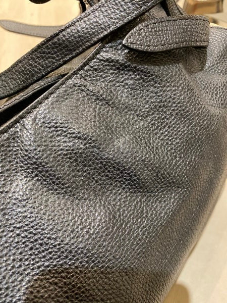 Burberry Black Haymarket Shoulder Bag