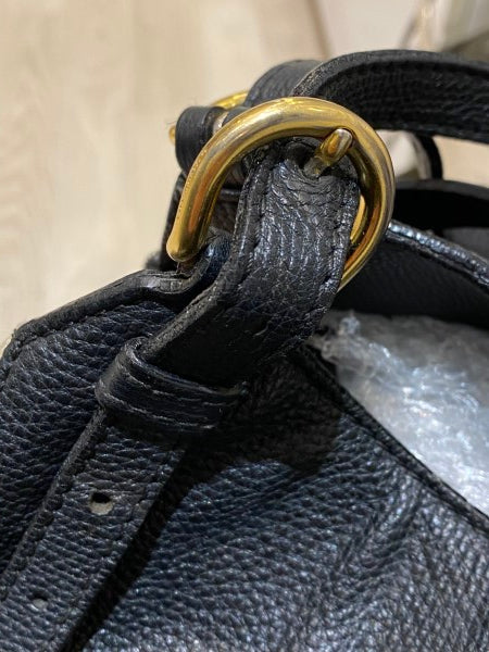Burberry Black Haymarket Shoulder Bag