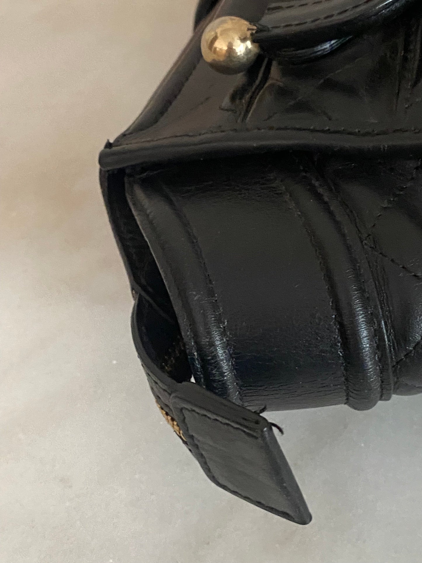 Burberry Black Mini Monor Tote Bag