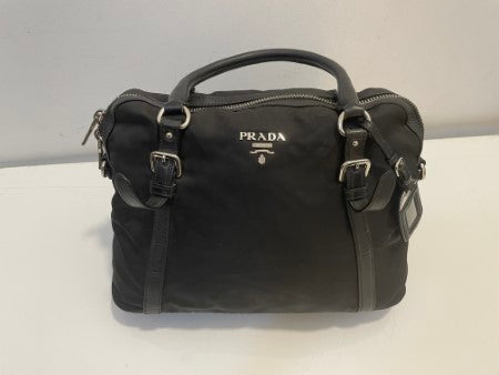 Prada Black Nylon Shoulder Bag