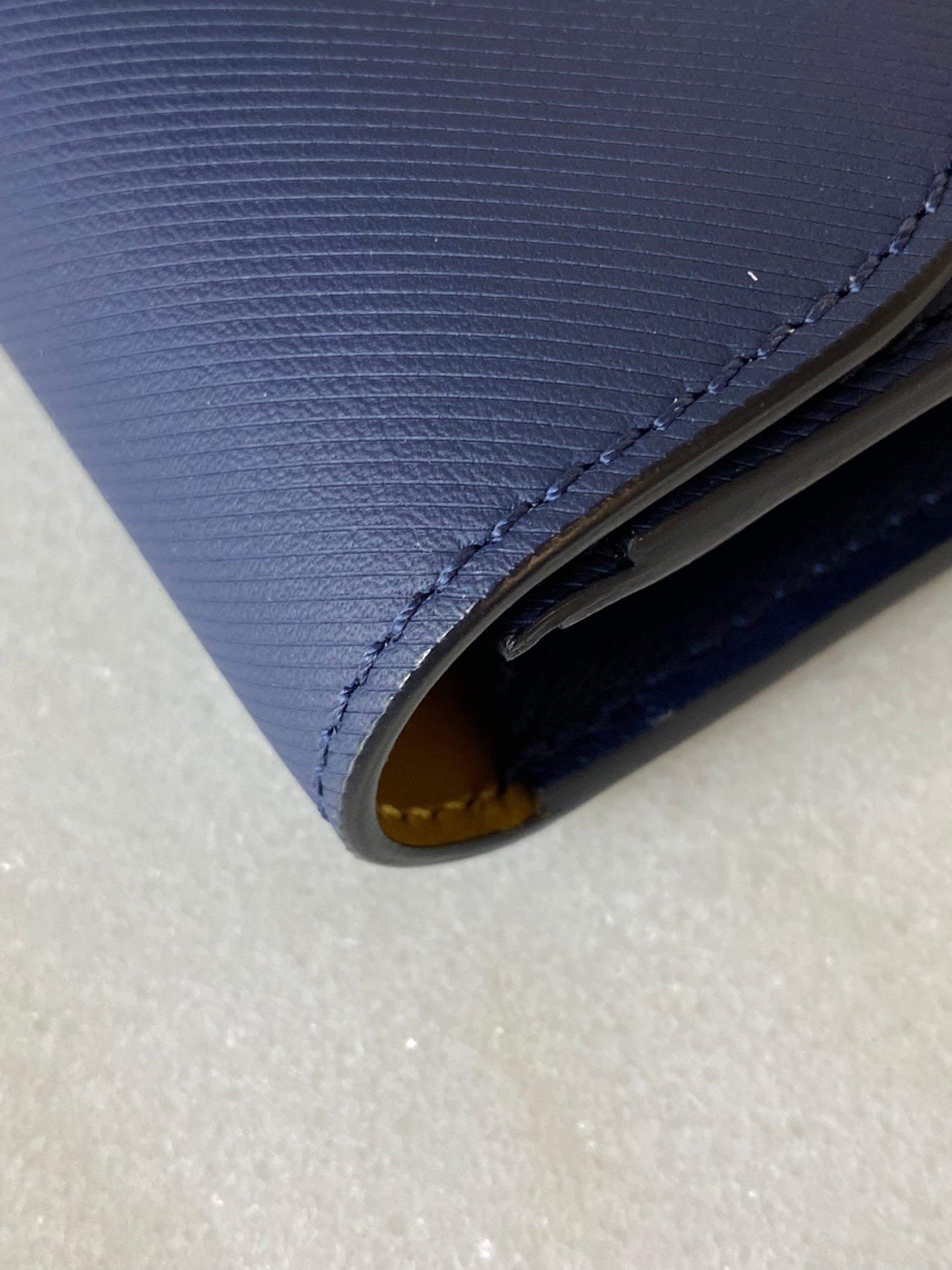 Burberry Blue Halton Continental Wallet