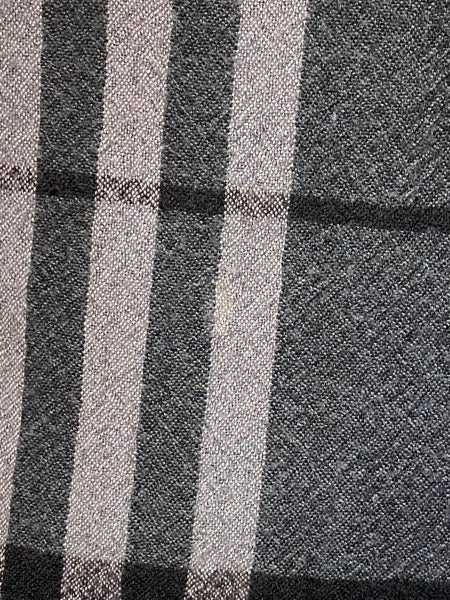 Burberry Bicolor Check Cashmere Shawl