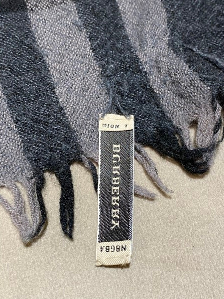 Burberry Bicolor Check Cashmere Shawl