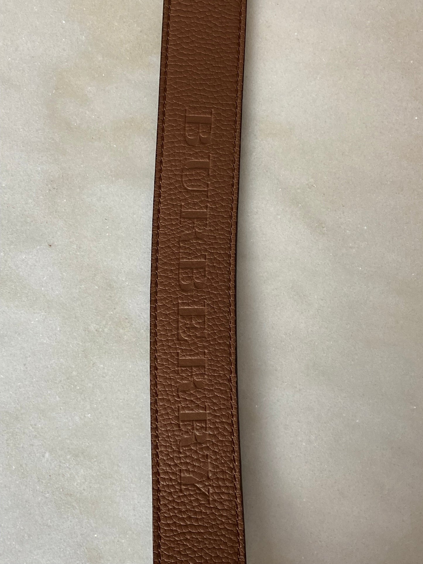 Burberry Camel Belt 38