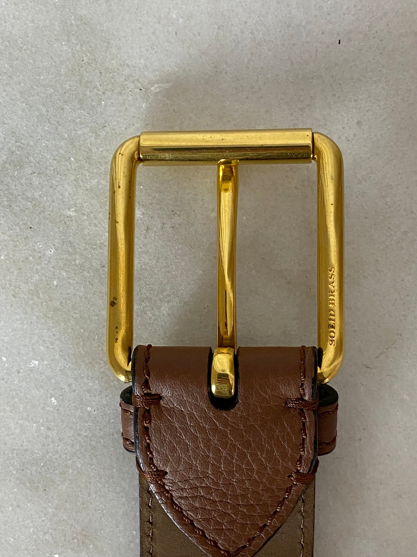 Burberry Camel Belt 38