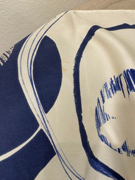 Chanel Bicolor Square Scarf
