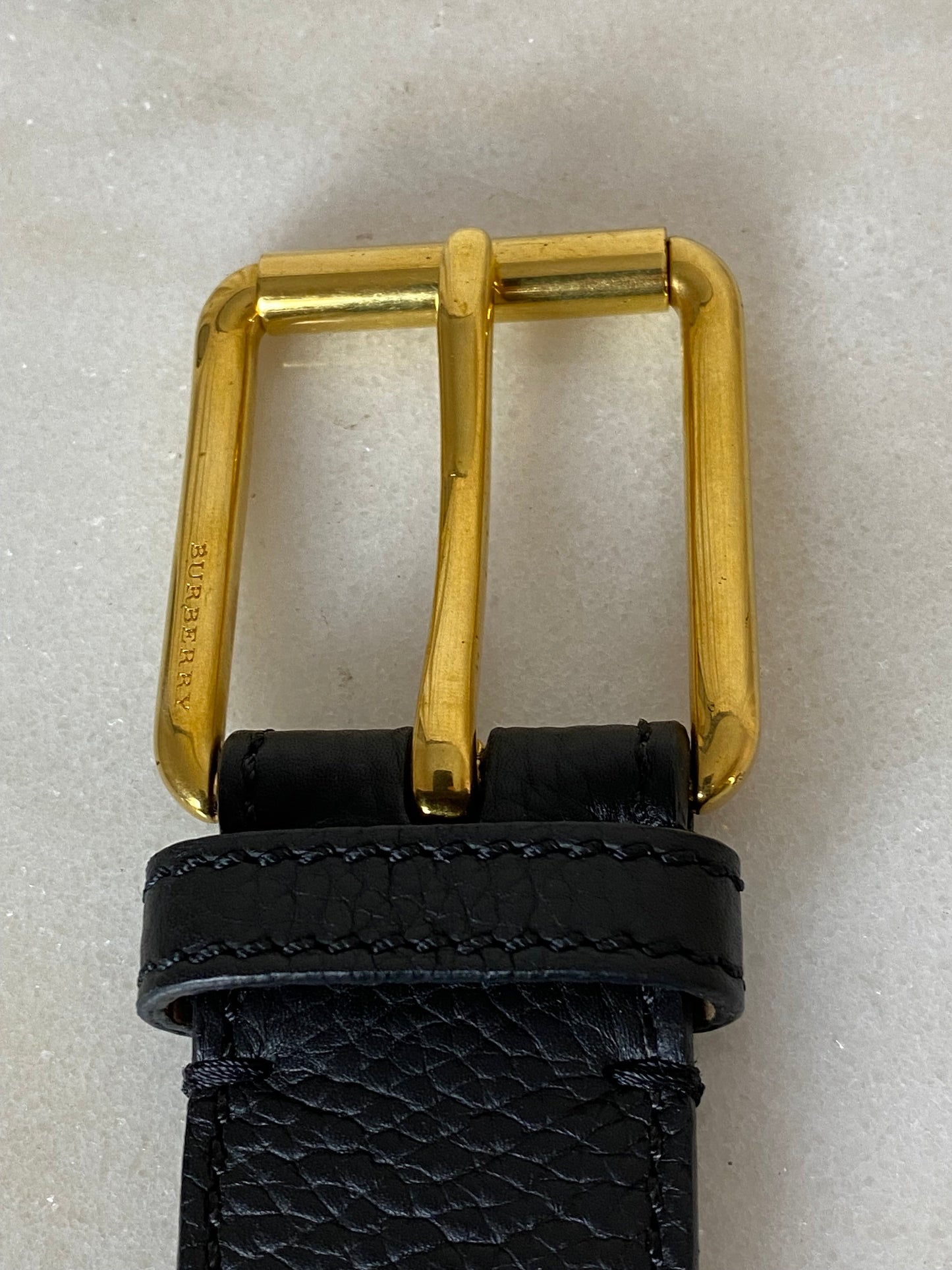 Burberry Black Belt 38