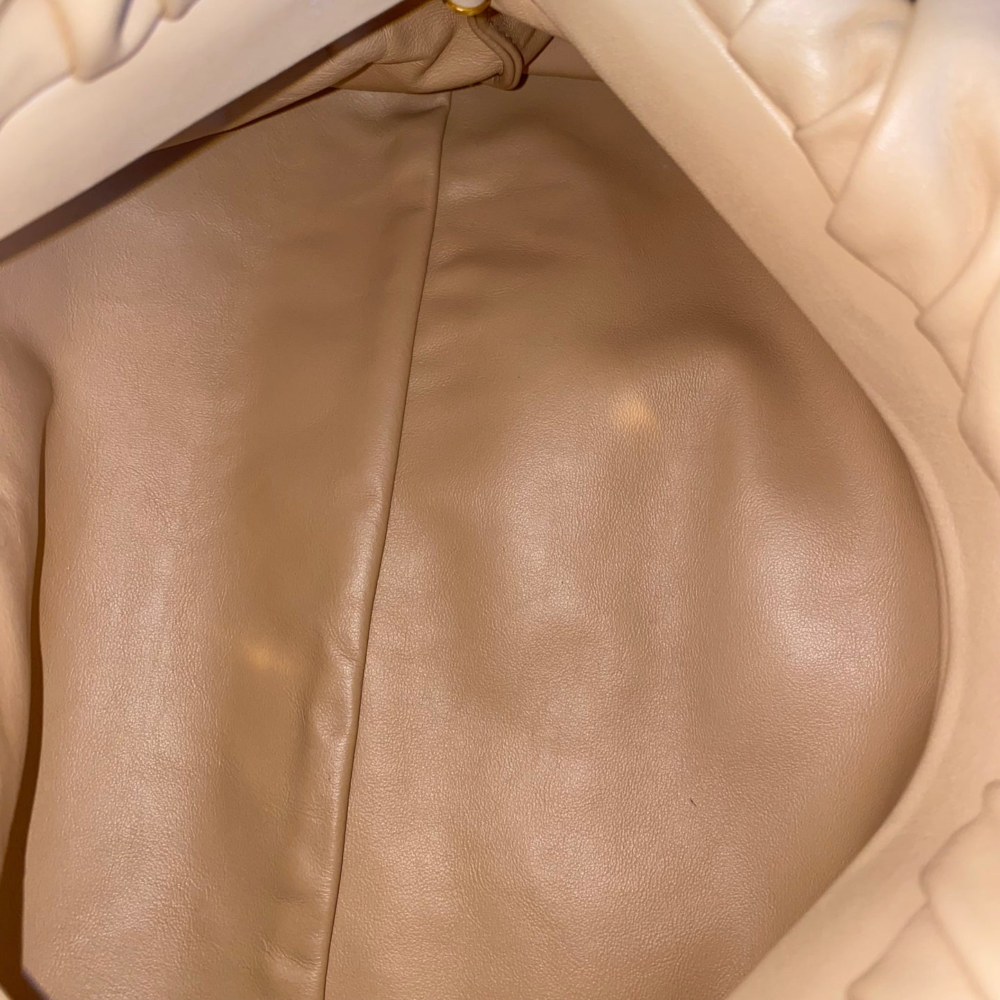 Bottega Veneta Beige The Pouch Chain