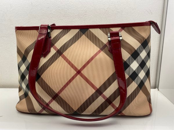 Burberry Bicolor House Check Bag