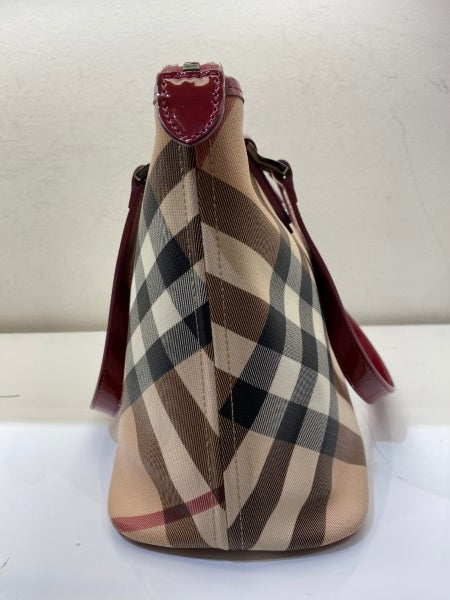 Burberry Bicolor House Check Bag