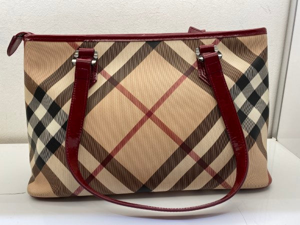 Burberry Bicolor House Check Bag