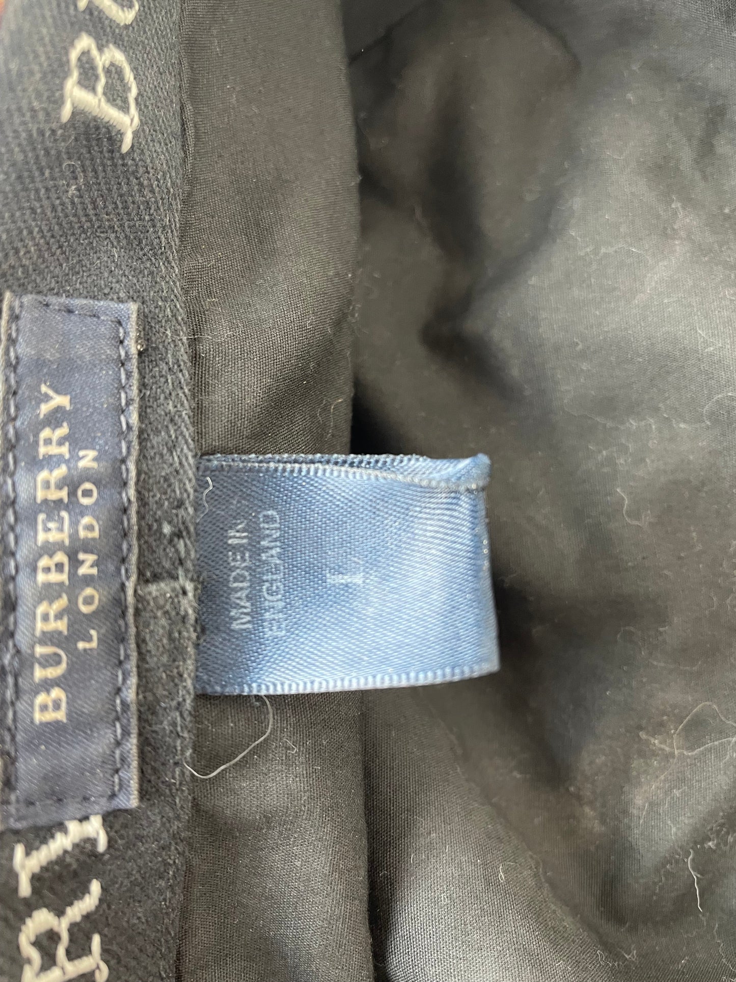 Burberry Beige Nova Check Large Hat