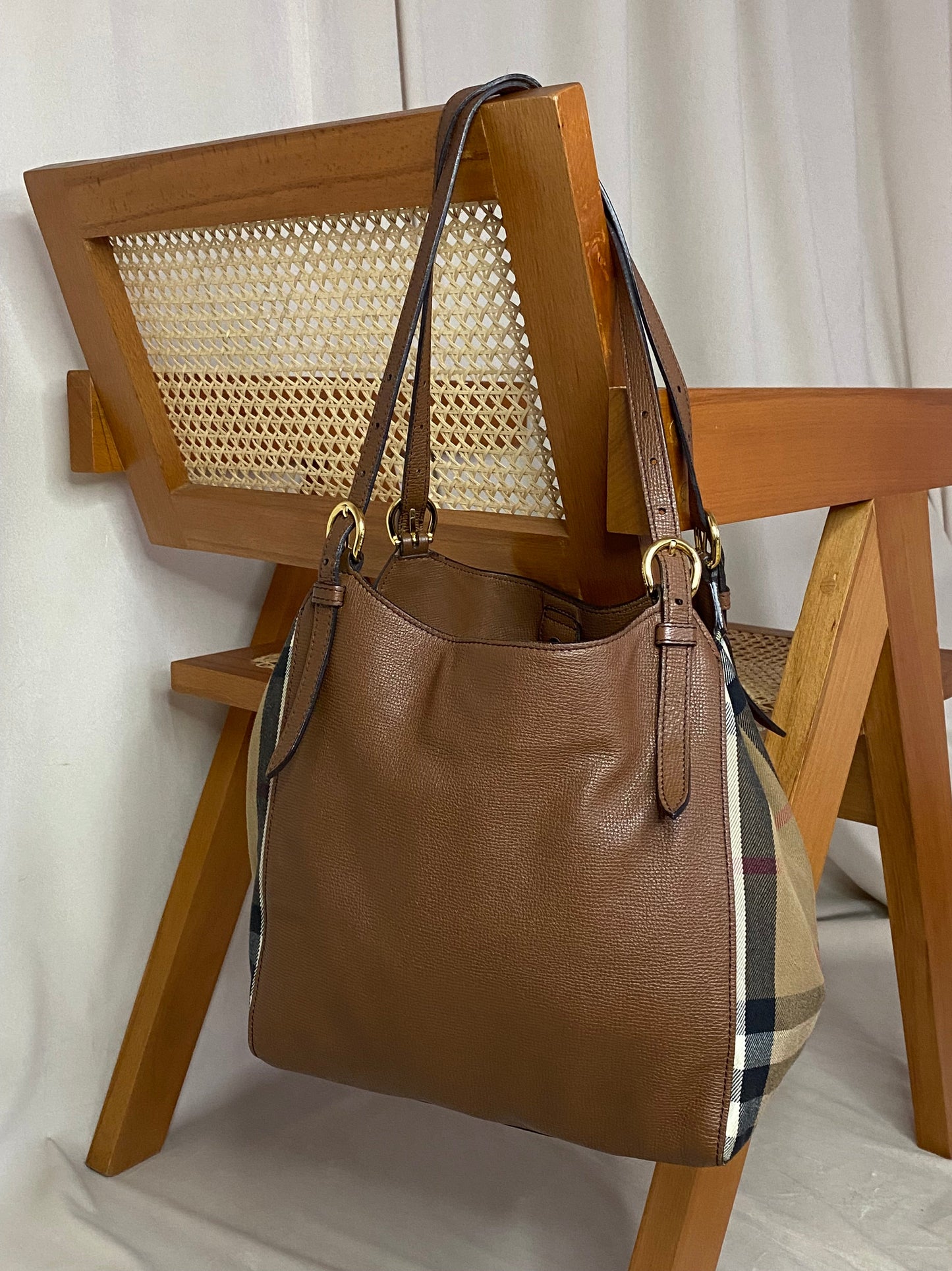 Burberry Brown Canterbury Shoulder Bag