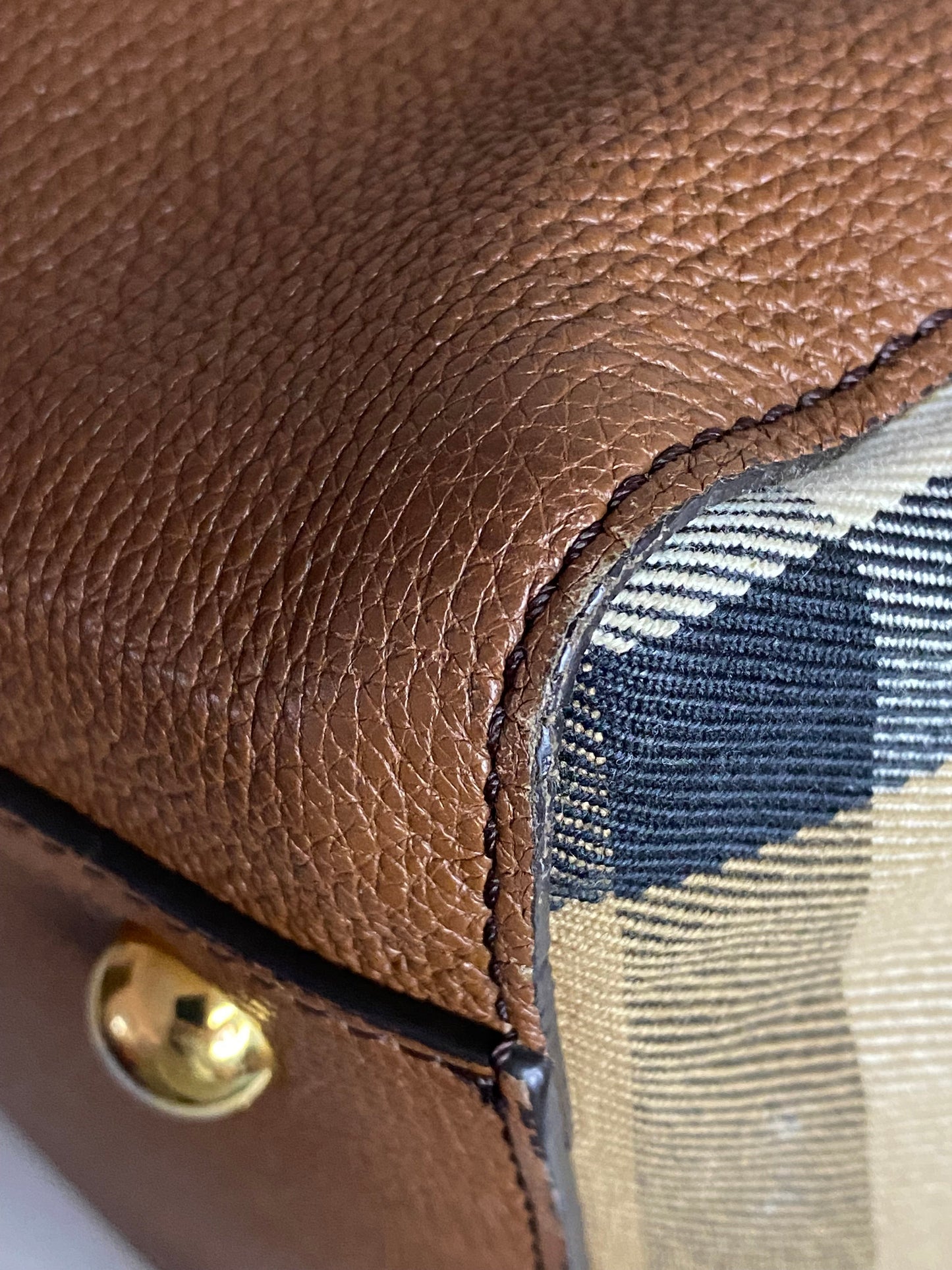 Burberry Brown Canterbury Shoulder Bag