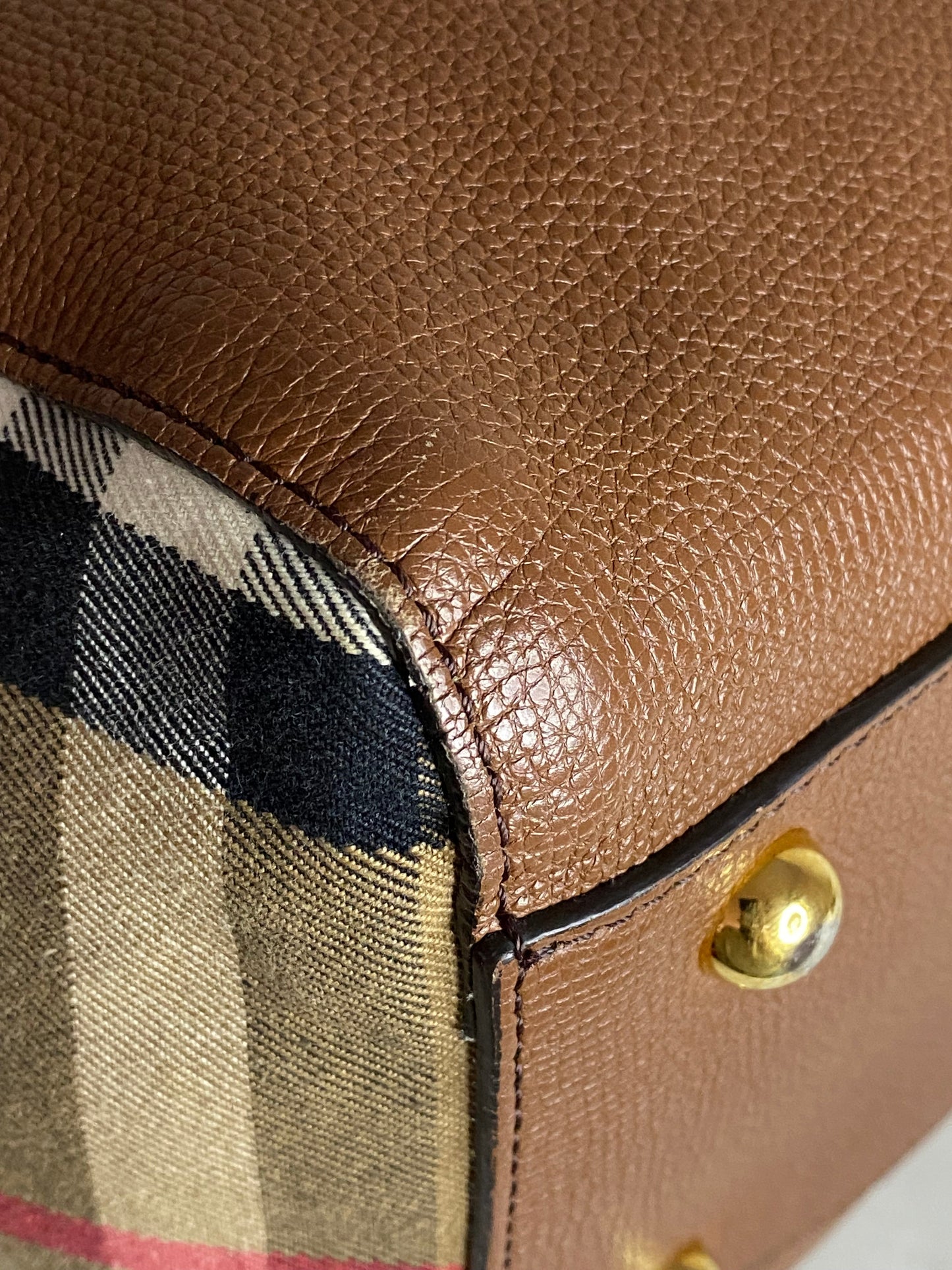 Burberry Brown Canterbury Shoulder Bag