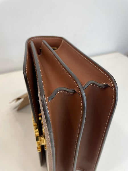 Burberry Bicolor TB Logo Flap Bag