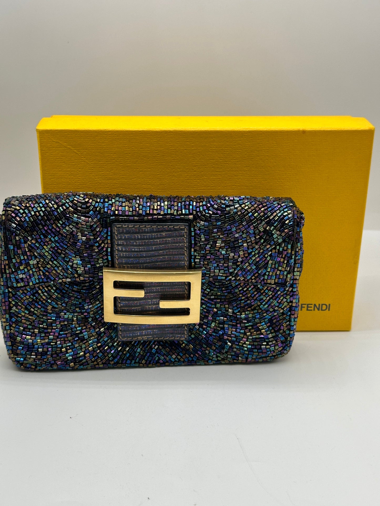 Fendi Beaded Baguette Bag
