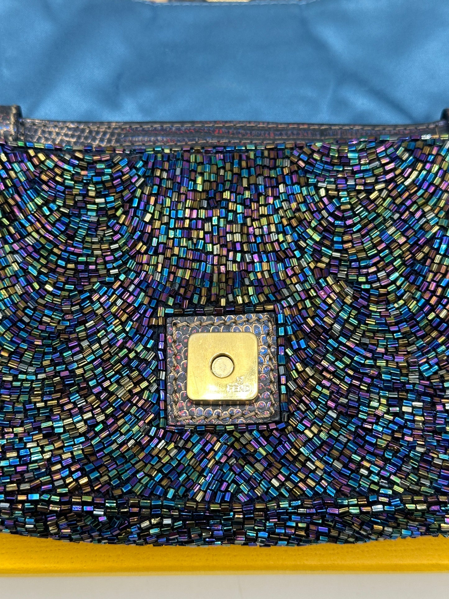 Fendi Beaded Baguette Bag