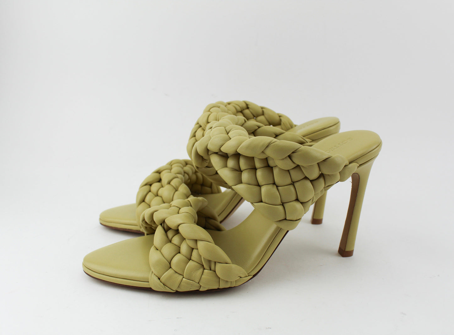 Bottega Veneta Bv Curve Sandals Tapioca