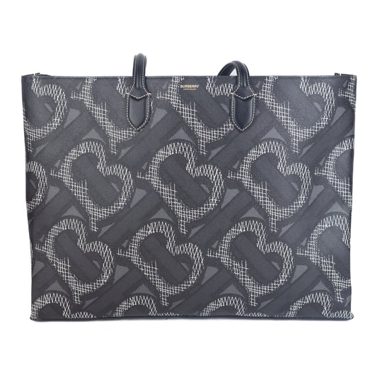 Burberry Black Leather Tote