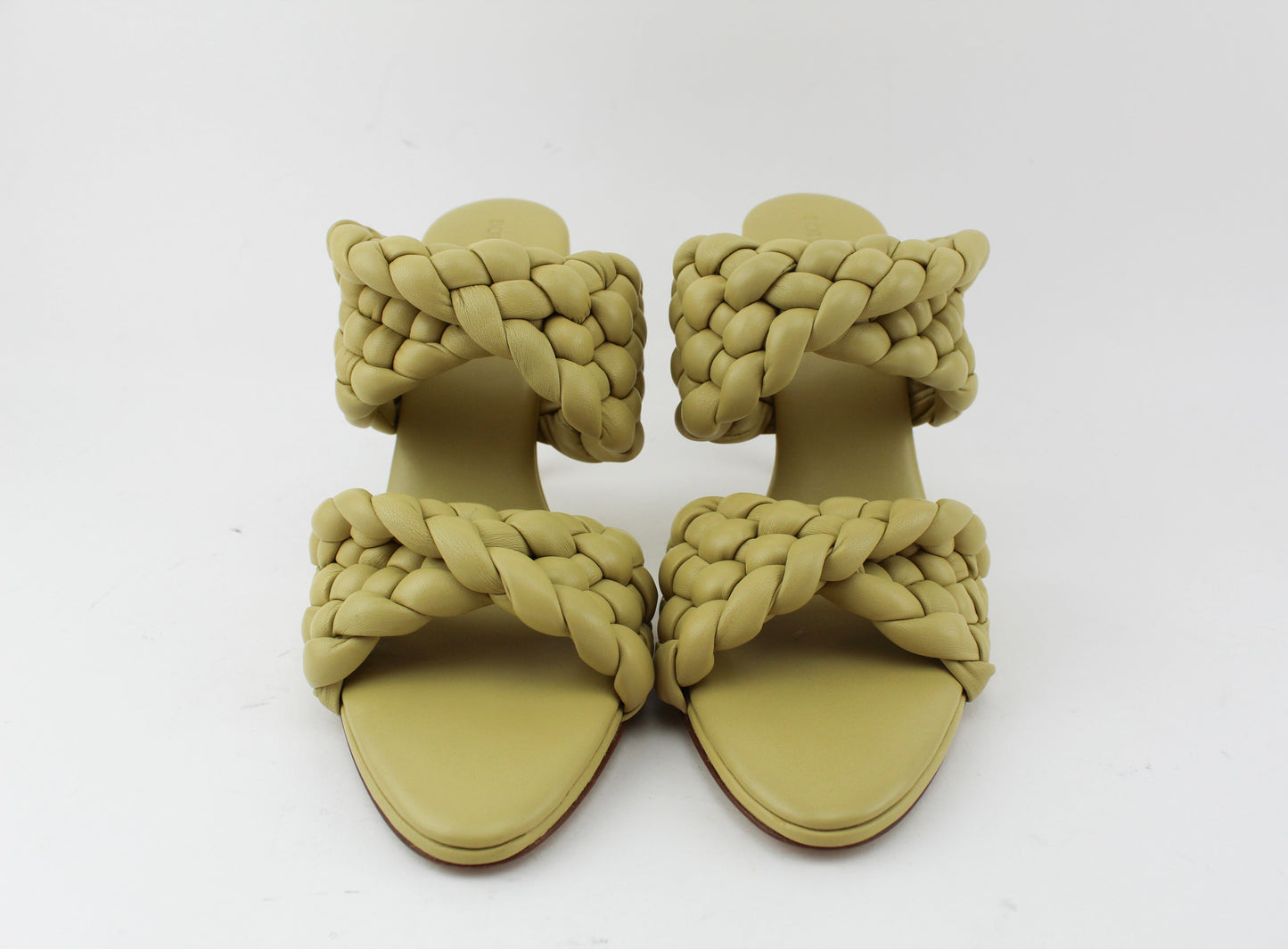 Bottega Veneta Bv Curve Sandals Tapioca