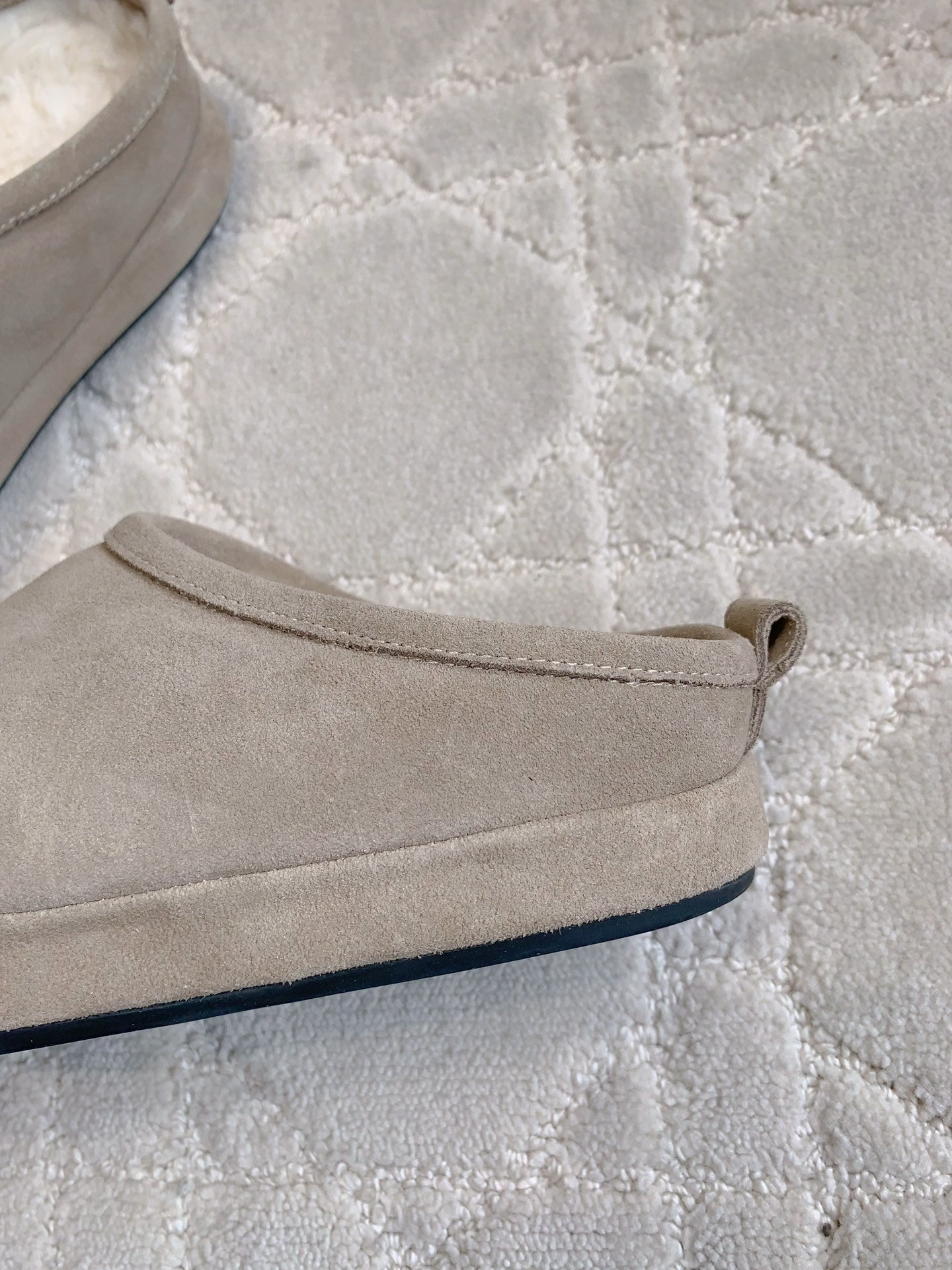 Balanciaga ALASKA SLIPPER IN BEIGE SUEDE