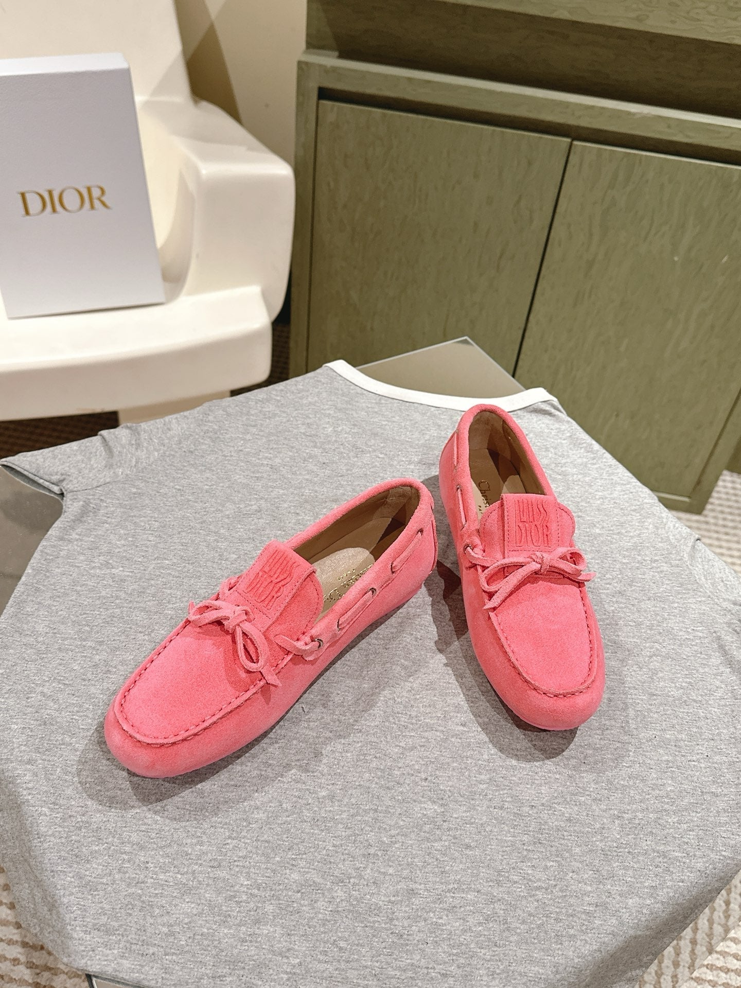 DIOR 25 Street Loafer Suede 241787