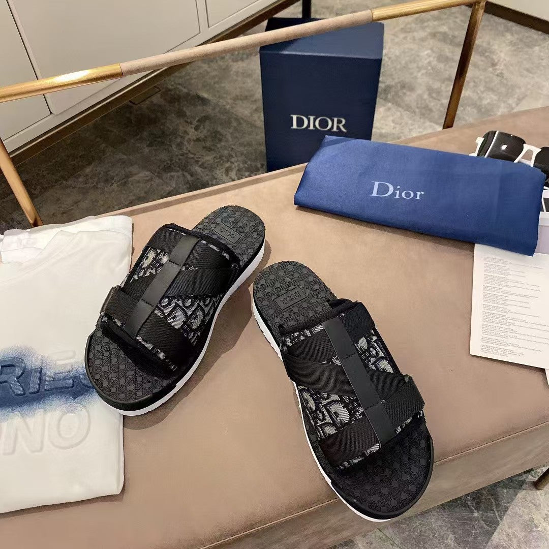 DIOR 25 Alpha Sandal Fabric with Foam Sole 242437