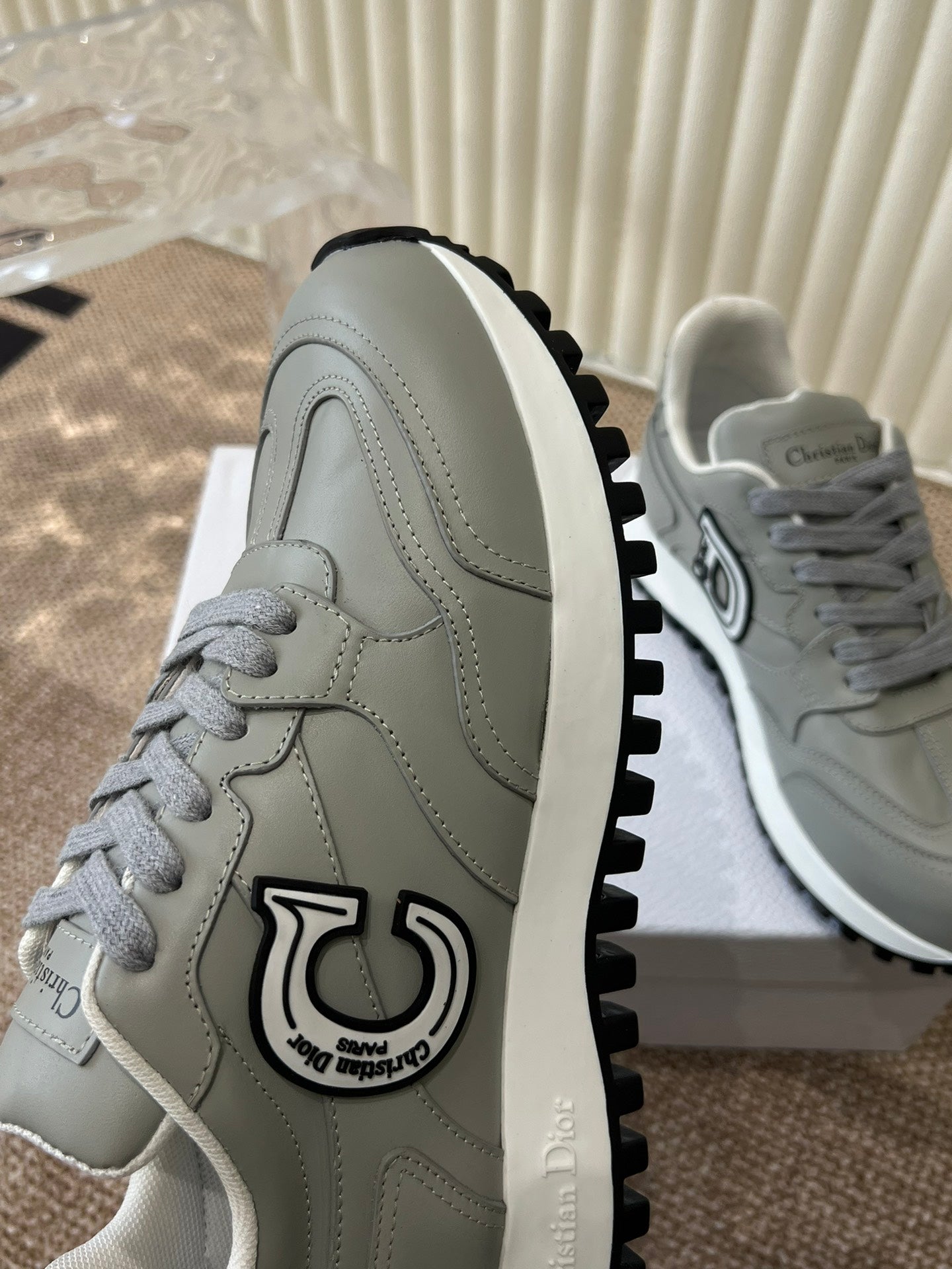 DIOR C'est DIOR Sneaker Grey Lamskin
