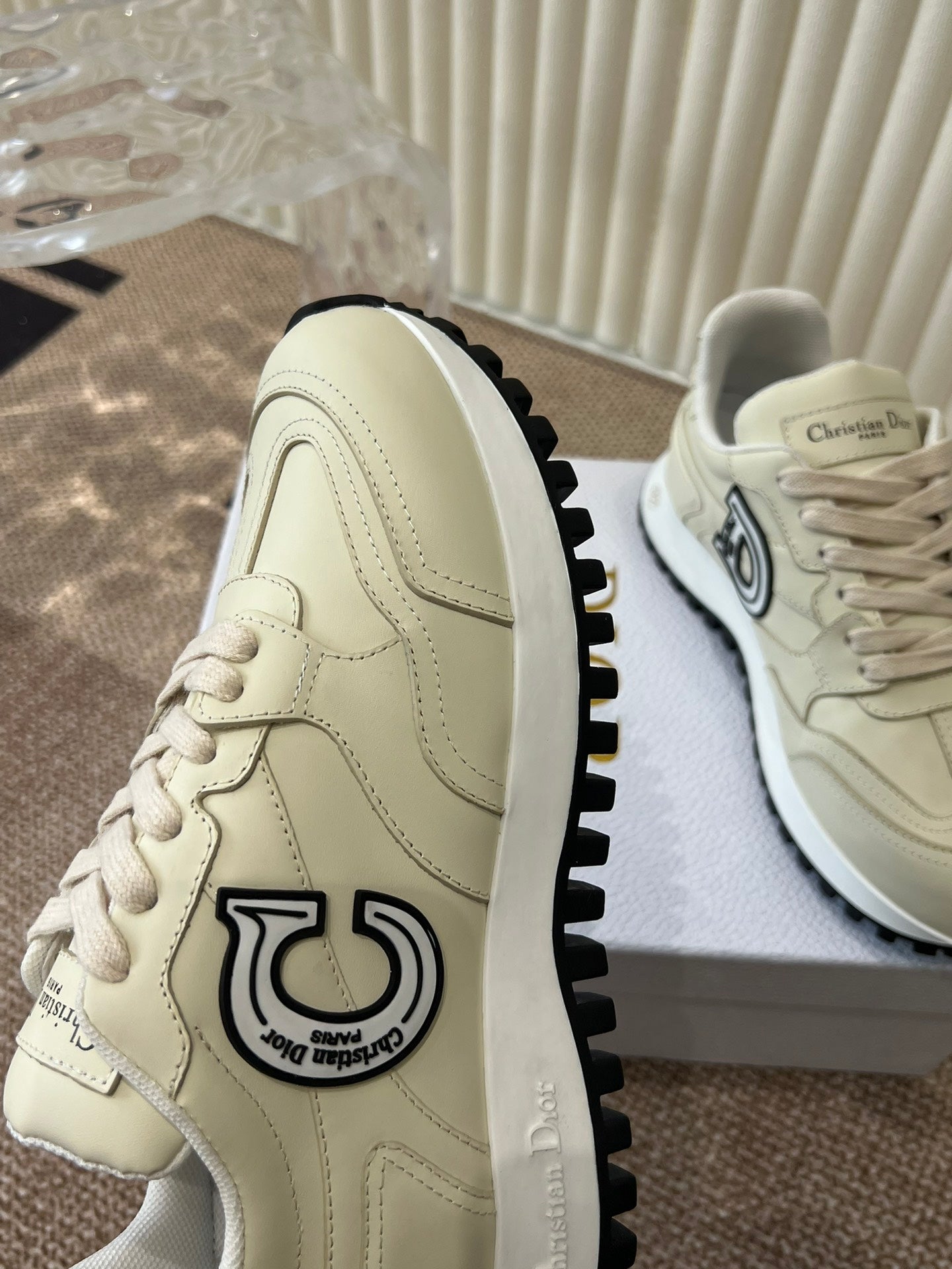 DIOR C'est DIOR Sneaker Beige Lamskin