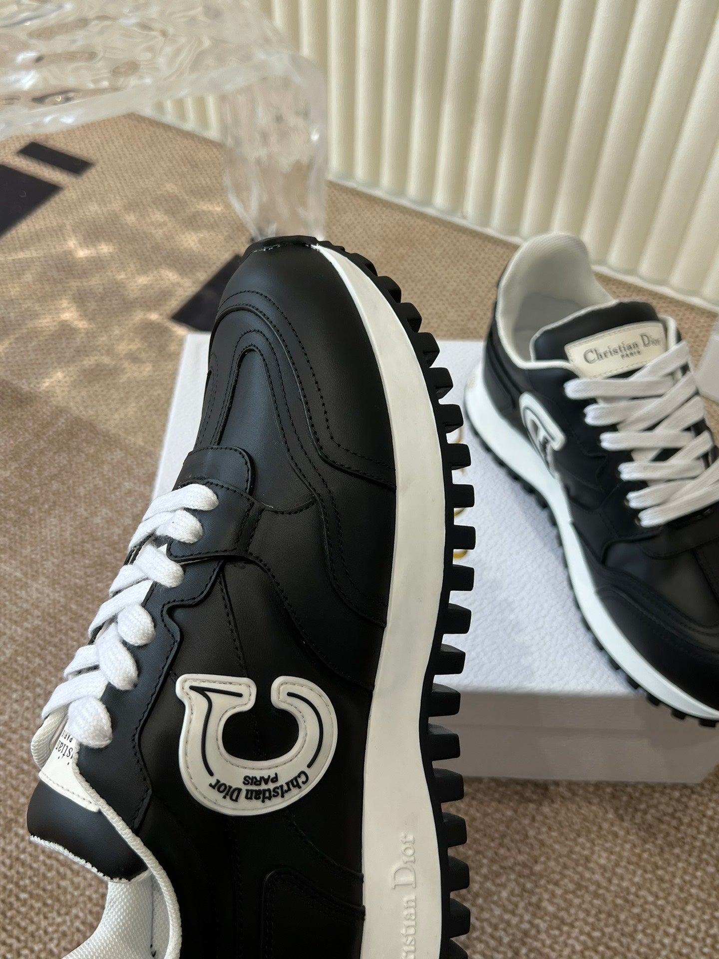 DIOR C'est DIOR Sneaker Black Lambskin