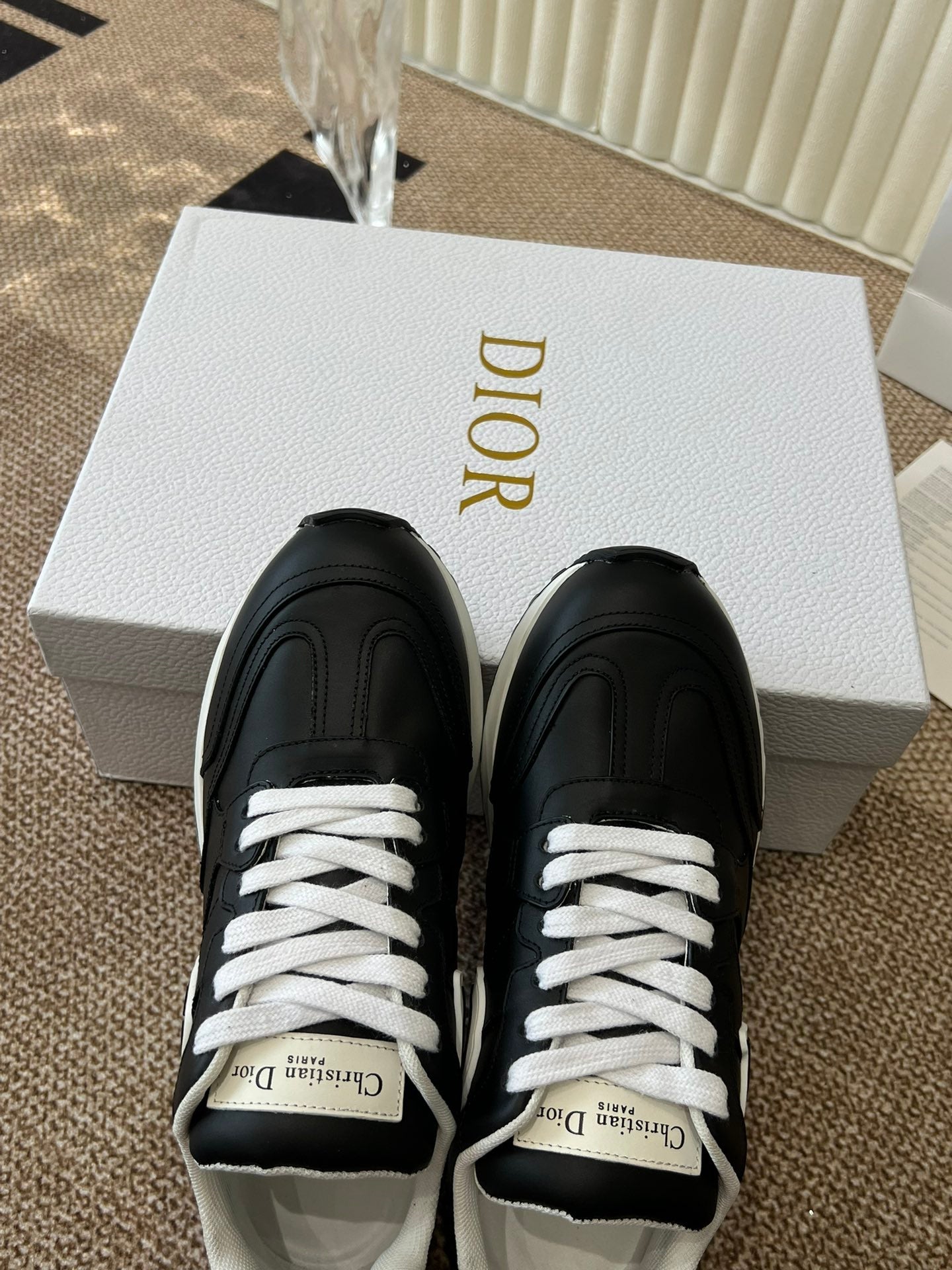 DIOR C'est DIOR Sneaker Black Lambskin