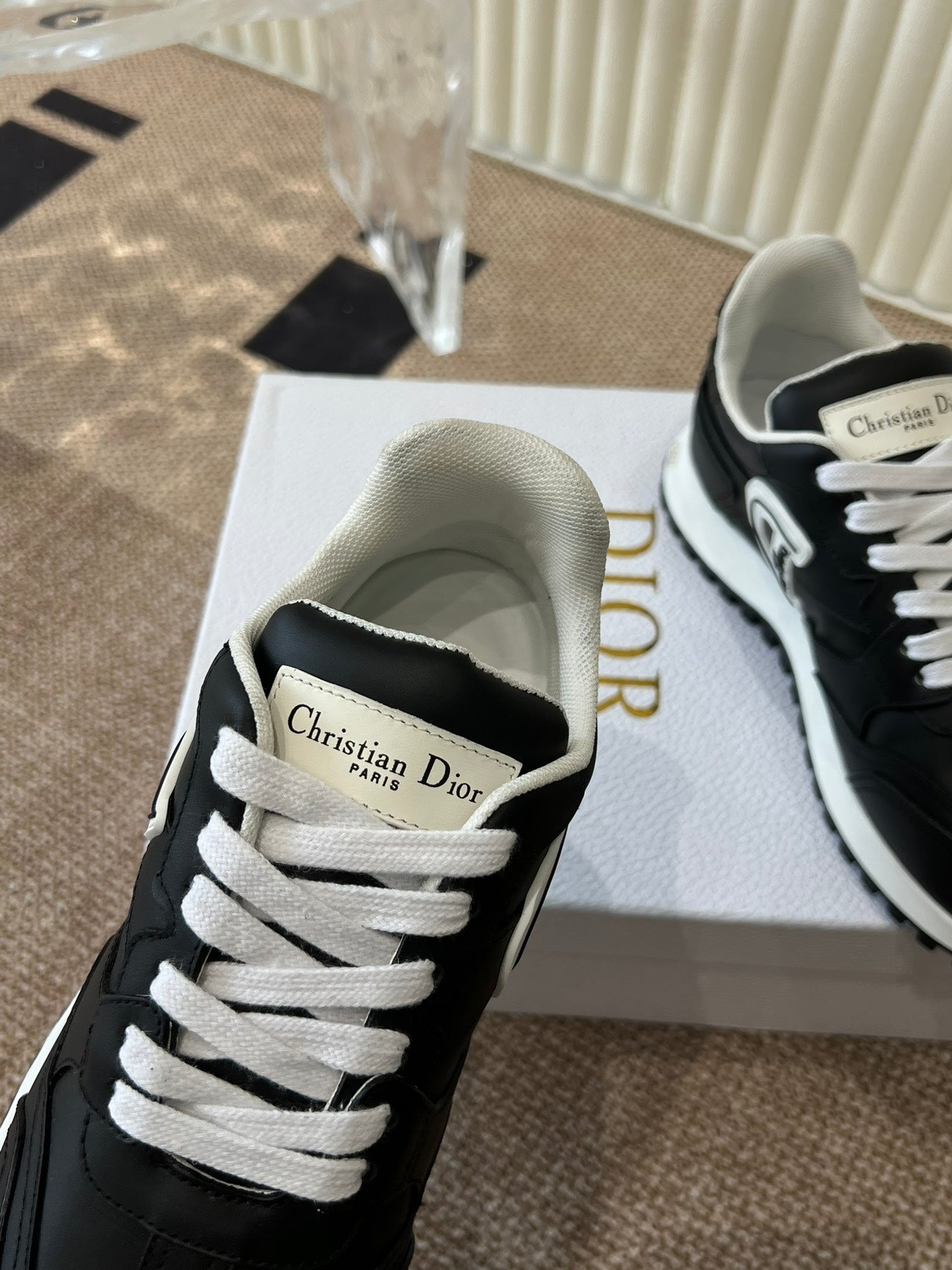 DIOR C'est DIOR Sneaker Black Lambskin