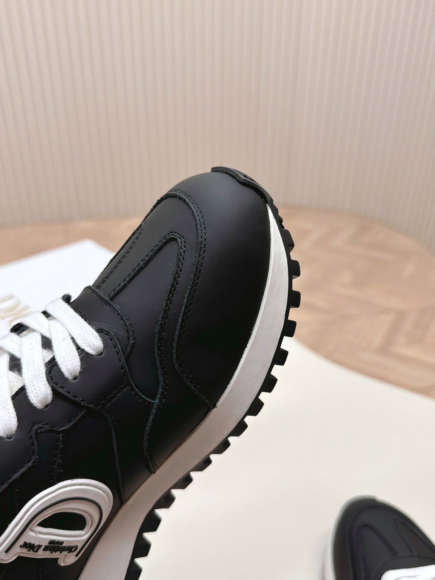 DIOR C'est DIOR Sneaker Fleece Lining Black Lambskin
