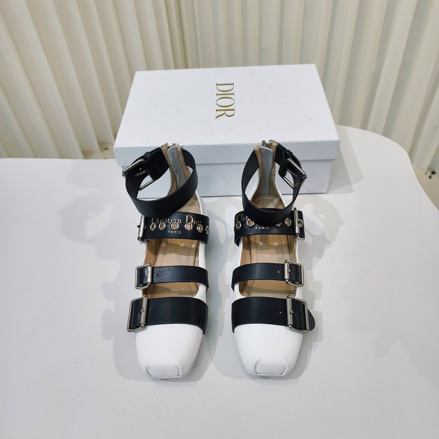DIOR 25 Mary Jane Flat Calfskin and Suede 237989
