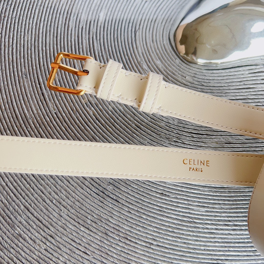 Celine celin cream calfskin belt bag