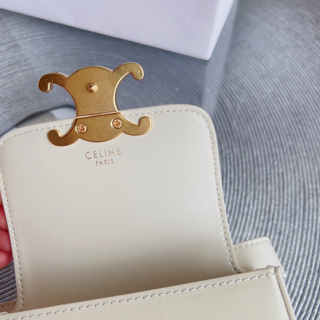Celine celin cream calfskin belt bag