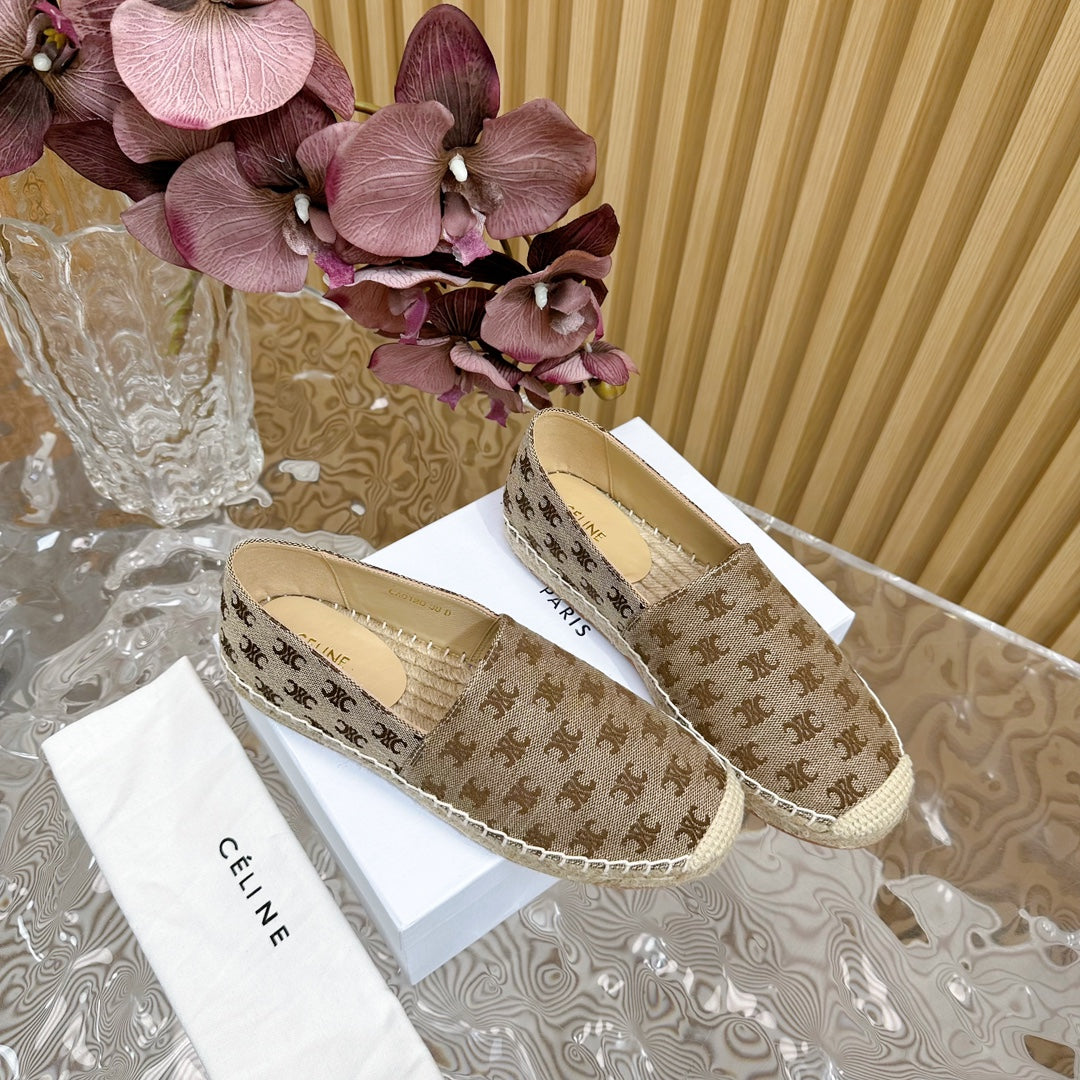 Celine HIGHEST VERSION FISHERMAN SHOES SEPIA BROWN