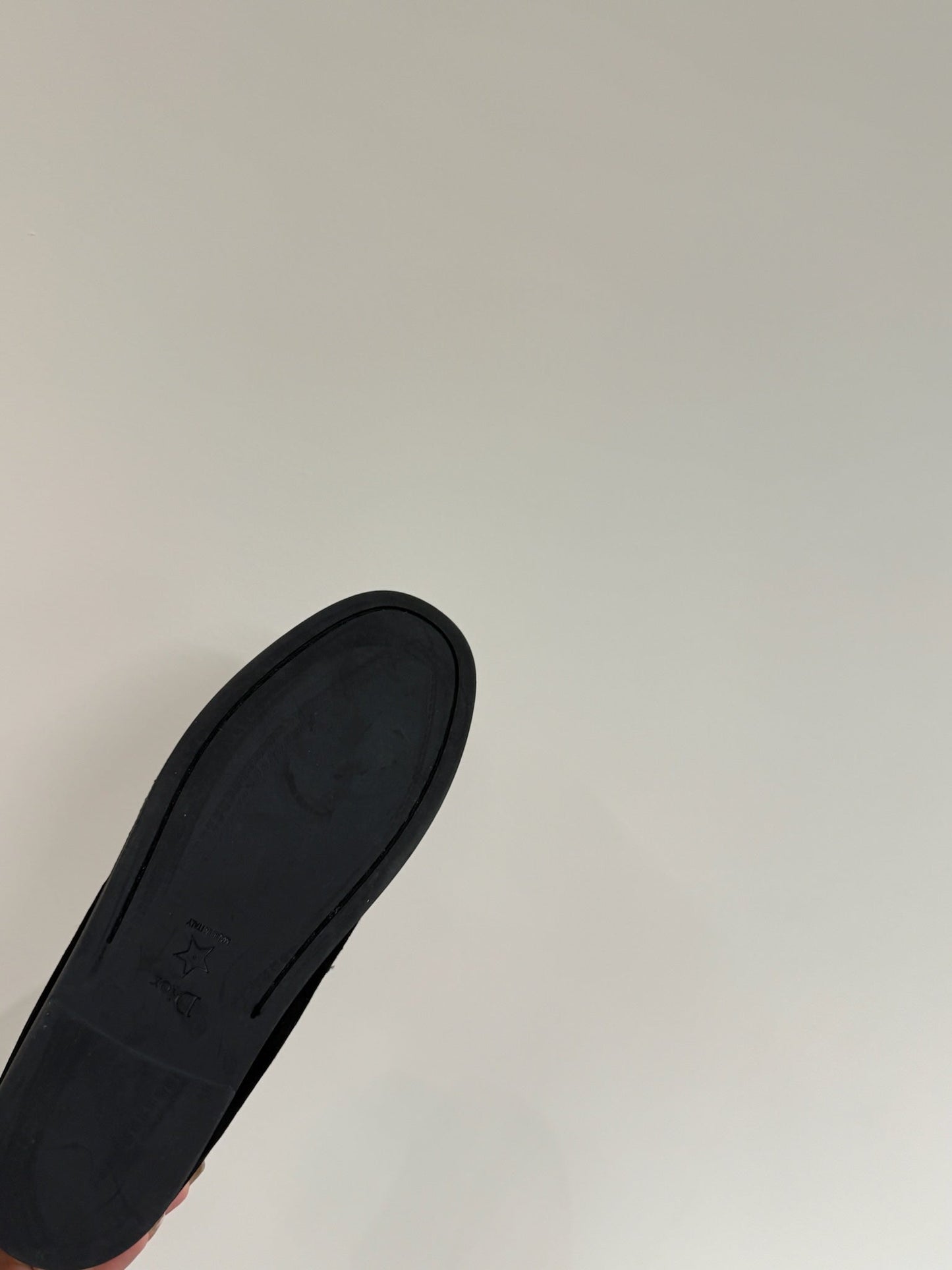 DIOR Loafers In Black Suede And Fleece Lining 109293