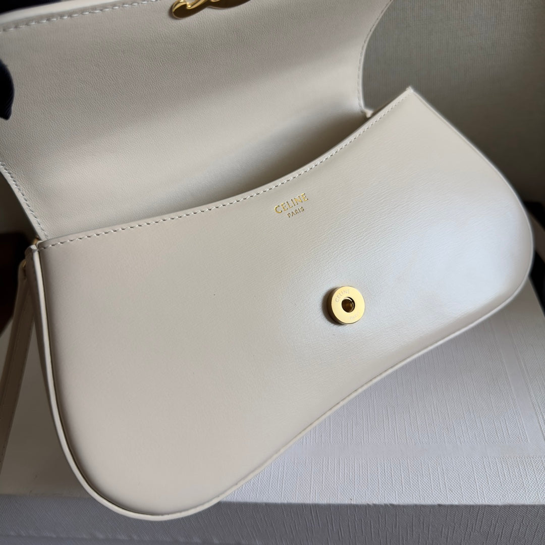 Celine Celin Teen Lola 20 Cream Calfskin