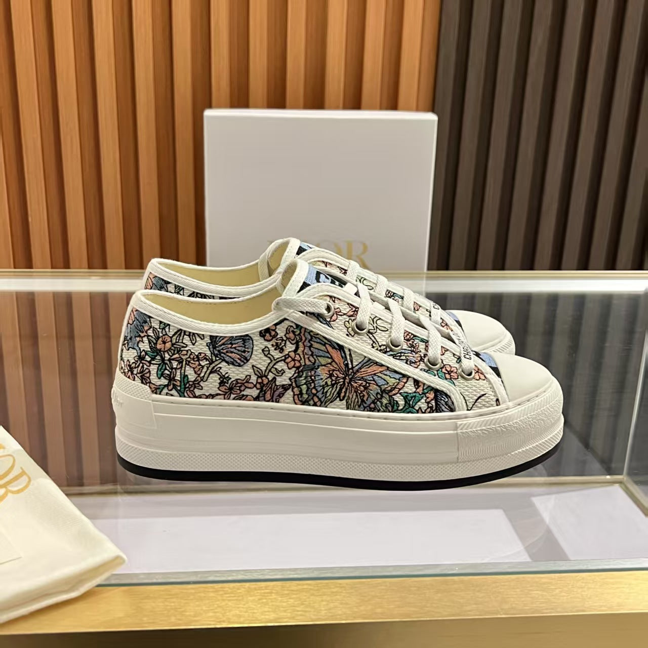 DIOR 25 Walk Platform Sneaker Fabric 242456