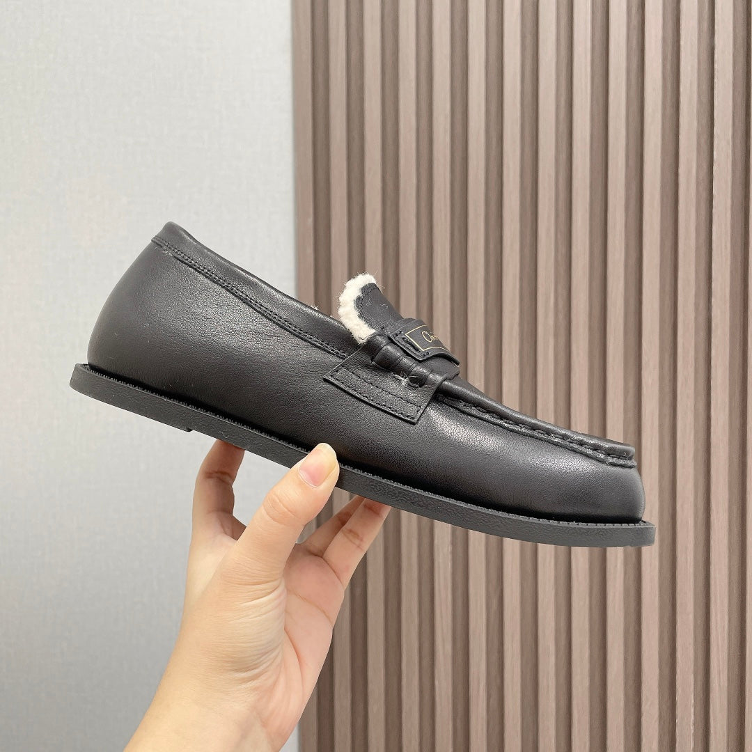 DIOR Loafer In Black Cowhide 996003